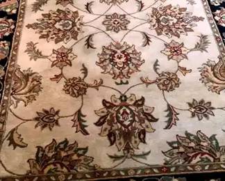 Wool Floral Area Rug