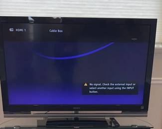 Sony 52 Flat Screen TV