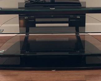 Contemporary Glass TV Stand