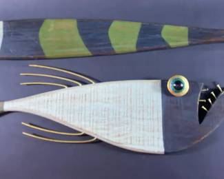 Whimsical Fish Art
