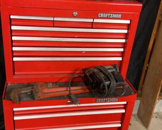 Craftsman Rolling Toolbox And Contents Craftsman C3 Drill Auto Scroller Saw