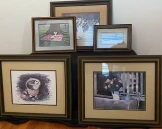 Five Bob Timberlake Prints