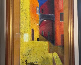 Layered Abstract Style - Authentic original painting - acrylic on canvas with rilievo - Modernist Art