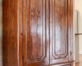 Italian Antique China Cupboard $300
dimensions: 52”W x 79”H x 19”D