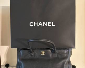 Chanel large tote bag