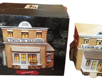 Lighted E. Smith Co. Hardware Village
