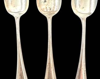3 Sterling Silver Spoons