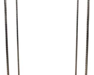 Rolling Metal Garment Rack