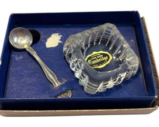 Westmoreland Sterling Salt Cellar Spoon
