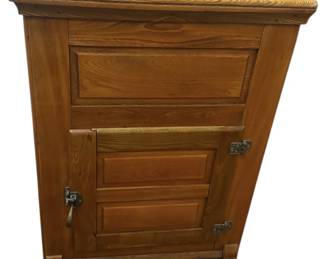 Antique Ice Box Fridge
