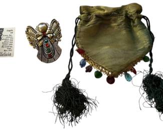 Not so Plain Jane Angel Brooch