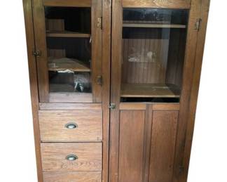 Vintage Wooden Cupboard