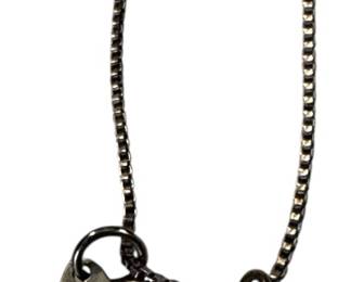 Sterling Silver Hebrew Necklace and Pendant