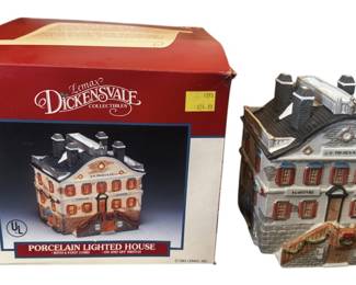 1993 Lemax LightUp Porcelain House