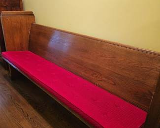 Church bench