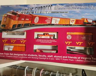 Hokie Express Virginia Tech train set