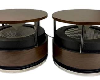Zenith Mid-Century "Circle of Sound" Speakers (Model 24-1822/23 K1)