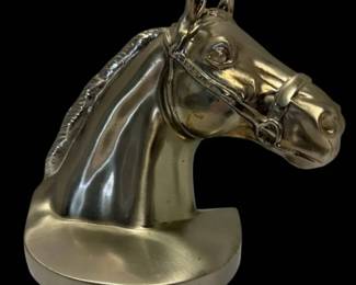 Metal Horse Book End