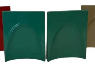 Vintage Gaylord Plastic Book Ends