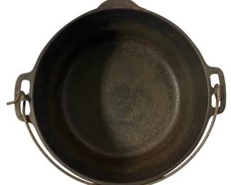 Vintage Cast Iron 5qt Dutch Oven Made In USA