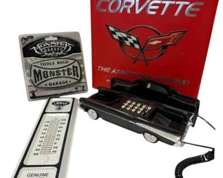 Chevy Telephone, Ford Thermometer, and More