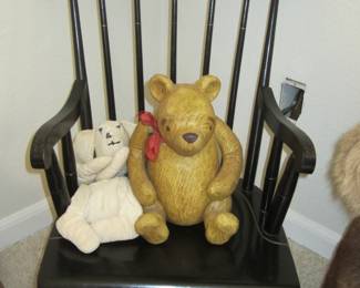 Vintage Hitchcock Childs Rocking Chair