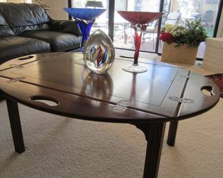 Vintage Mahogany Butlers Table