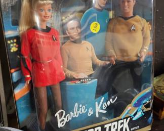 BARBIE AND KEN STAR TREK