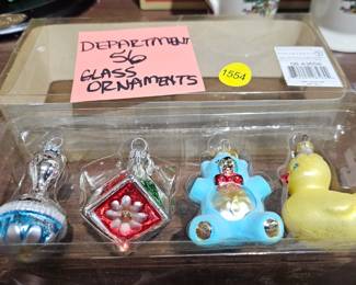 CHRISTMAS ORNAMENTS DEPT 56