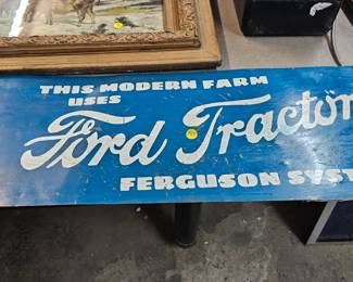 FORD TRACTOR METAL SIGN