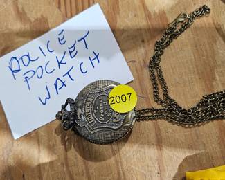 POLICE POCKET WATCH