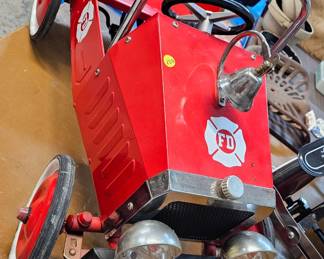 FIRETRUCK PEDAL CAR