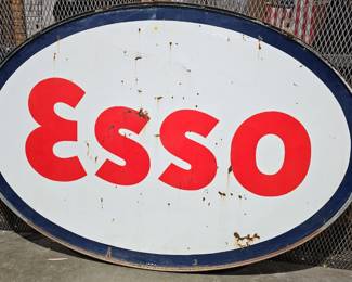 ESSO METAL SIGN