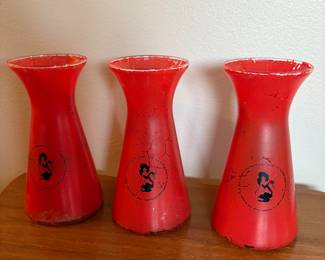Vintage 60’s Playboy table candle holders