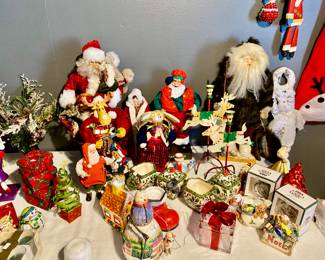 Christmas is in the house and garage, all wonderful pieces