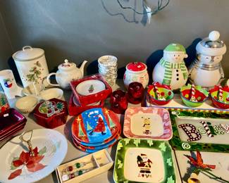 Christmas is in the house and garage, all wonderful pieces