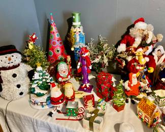 Christmas is in the house and garage, all wonderful pieces