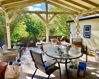 welcome to the back patio, full of so many great buys