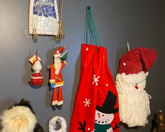 Christmas is in the house and garage, all wonderful pieces