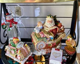 Christmas is in the house and garage, all wonderful pieces