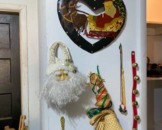 Christmas is in the house and garage, all wonderful pieces