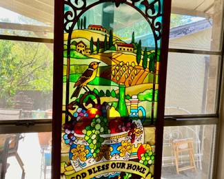 beautiful stained glass look piece