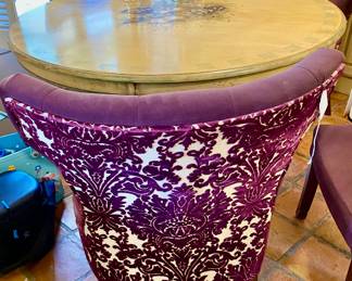 back of chair, such a great pattern