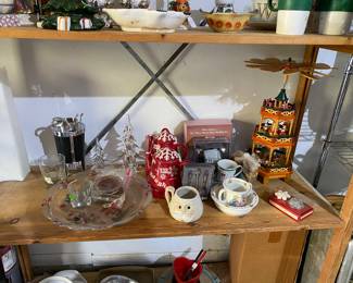 Christmas is in the house and garage, all wonderful pieces