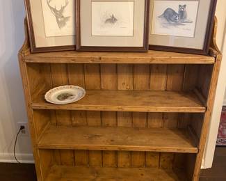 Early Texas Pine shelf wall or floor