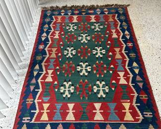 Bukhara imported hand woven rug