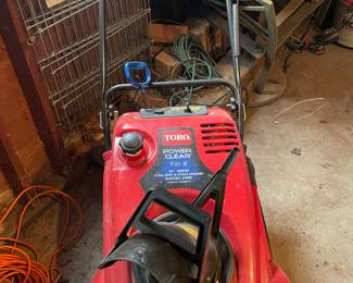 Toro Snowblower 21" width