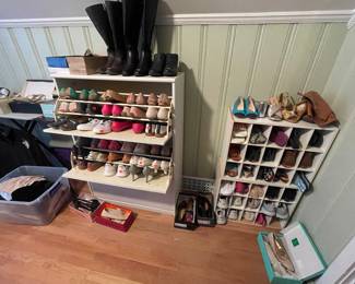 Shoes including Prada, Tory Burch, Vera Bradley, Hoka and many more