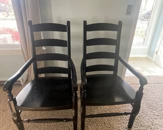 Pottery Barn Wooden Dining Chairs