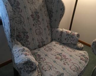 Wing chair there is a matching sofa 
